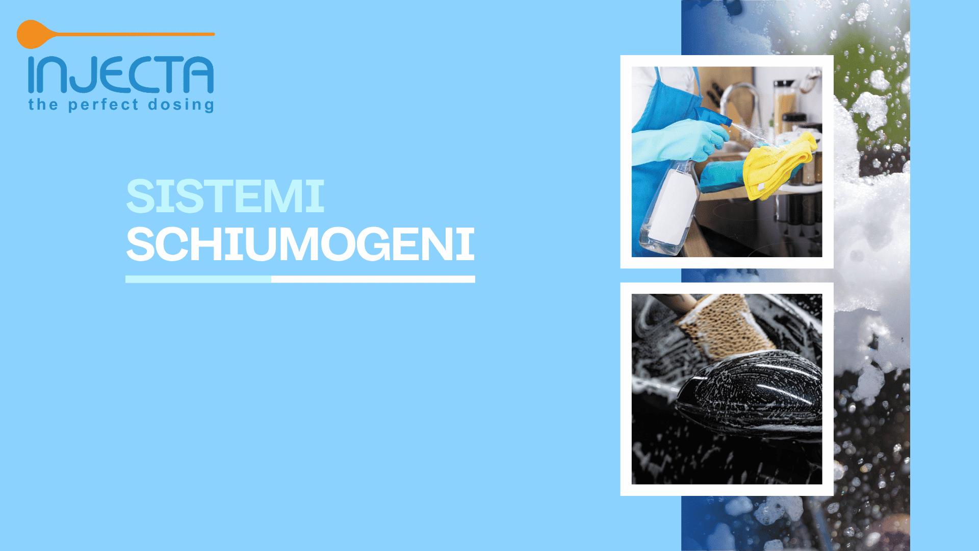Sistemi Schiumogeni per lavaggio professionale